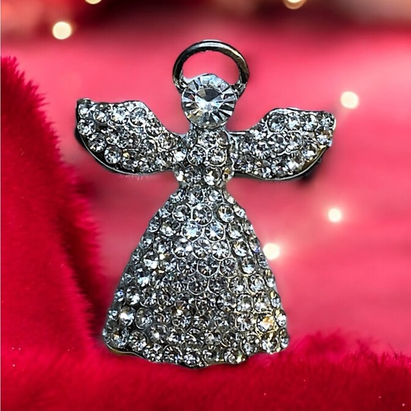 ANGELCrystal Pin/Brooch/Pendant Stunning Crystals - Picture 1 of 2